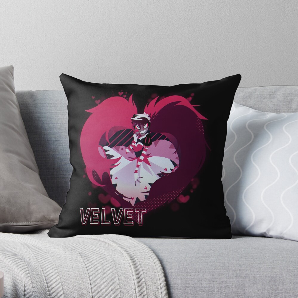 Velvet Hazbin Hotel Throw Pillow - VivziePop Shop