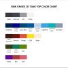 tank top color chart - VivziePop Shop